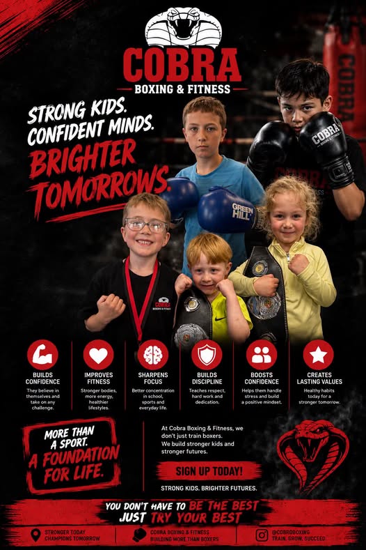 Now is the best time to get your kids into boxing💥🥊