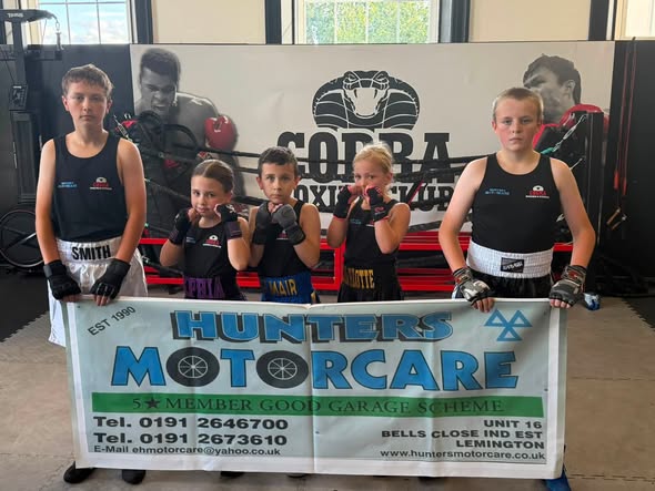 Massive thanks to Dan Hunter at Hunters Motorcare for buying all the kids vests for their 