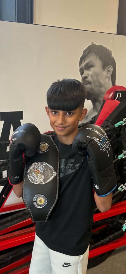 Well done to Kayden who was last nights Champ of the Week