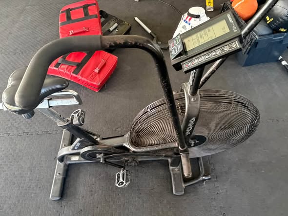Assault Bike for sale at Cobra Boxing & Fitness. Works fine with plenty life left in it an