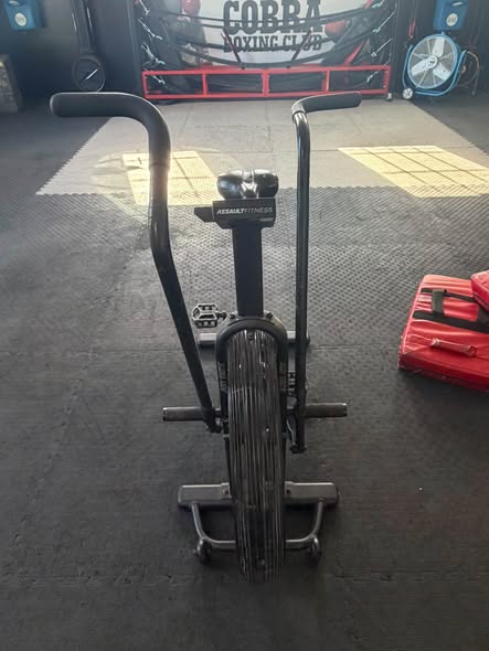 Assault Bike for sale at Cobra Boxing & Fitness. Works fine with plenty life left in it an
